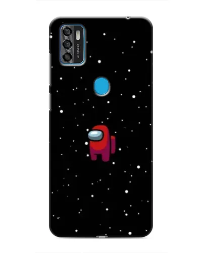 Чохол для ZTE Blade A7s 2020 з картинкою «Червоний Among Us»