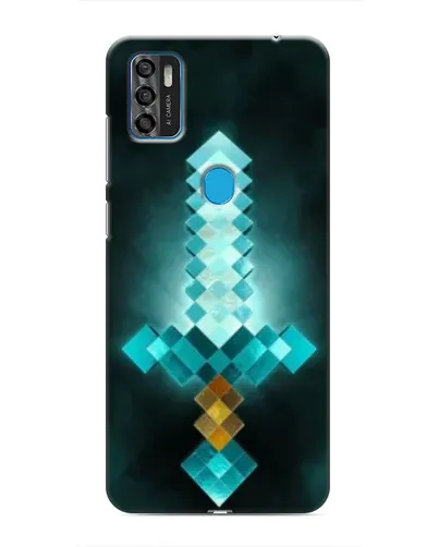 Чохол для ZTE Blade A7s 2020 з картинкою «Алмазний меч неон»