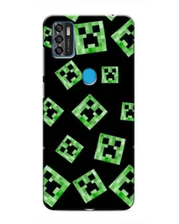 Чохол для ZTE Blade A7s 2020 з картинкою «Паттерн з кріперами»