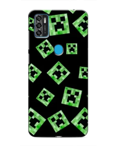 Чохол для ZTE Blade A7s 2020 з картинкою «Паттерн з кріперами»