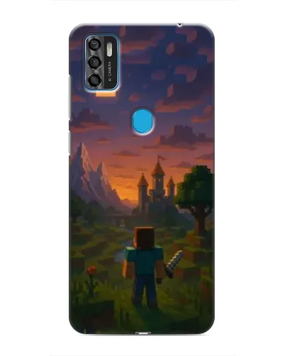 Чохол для ZTE Blade A7s 2020 з картинкою «Стів біля вежі»