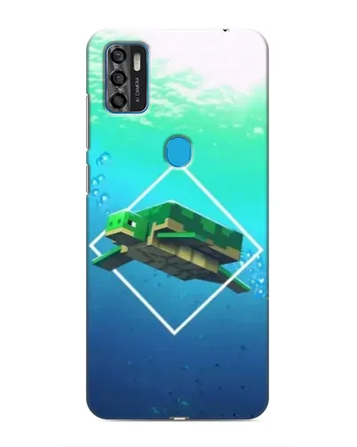 Чехол для ZTE Blade A7s 2020 с картинкой «Черепаха Minecraft» Чехол для ZTE Blade A7s 2020 с картинкой «Черепаха Minecraft»