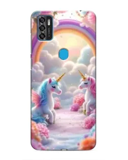 Чехол для ZTE Blade A7s 2020 с картинкой «Радуга и единороги» Чехол для ZTE Blade A7s 2020 с картинкой «Радуга и единороги»