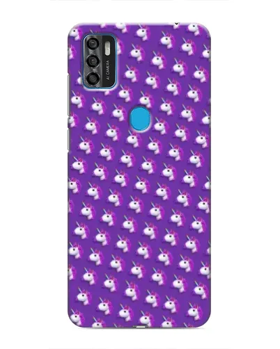 Чохол для ZTE Blade A7s 2020 з картинкою «Єдинороги на фіолетовому»