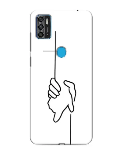 Чехол для ZTE Blade A7s 2020 с картинкой «Рука держит» Чехол для ZTE Blade A7s 2020 с картинкой «Рука держит»