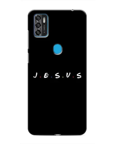 Чехол для ZTE Blade A7s 2020 с картинкой «Точки веры J.E.S.U.S.» Чехол для ZTE Blade A7s 2020 с картинкой «Точки веры J.E.S.U.S.»