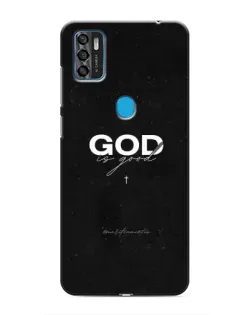 Чехол для ZTE Blade A7s 2020 с картинкой «GOD — Бог над всем»