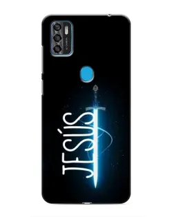 Чехол для ZTE Blade A7s 2020 с картинкой «Меч Духа Jesus»