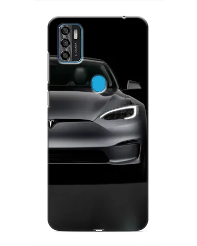 Чехол для ZTE Blade A7s 2020 с картинкой «Tesla Model S Look»