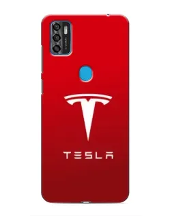 Чехол для ZTE Blade A7s 2020 с картинкой «Tesla Red Classic»