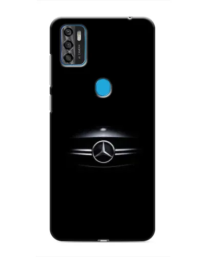 Чехол для ZTE Blade A7s 2020 с картинкой «Mercedes — абстрактные линии»