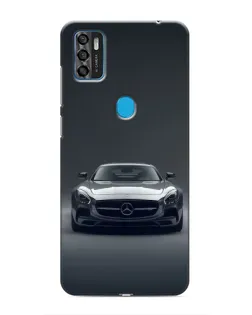 Чехол для ZTE Blade A7s 2020 с картинкой «Mercedes на черном»