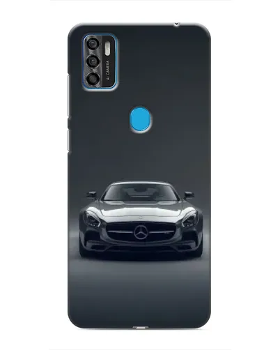 Чехол для ZTE Blade A7s 2020 с картинкой «Mercedes на черном»