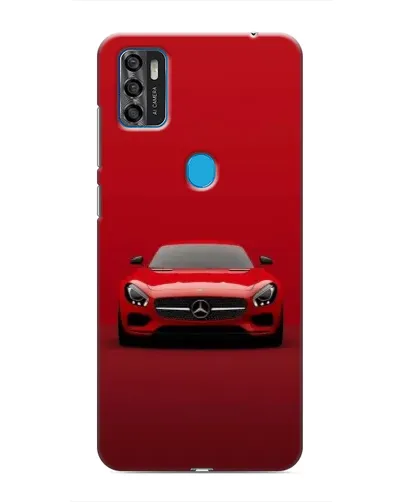 Чехол для ZTE Blade A7s 2020 с картинкой «Красный Mercedes AMG»