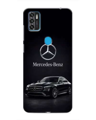 Чехол для ZTE Blade A7s 2020 с картинкой «Mercedes — решетка радиатора»