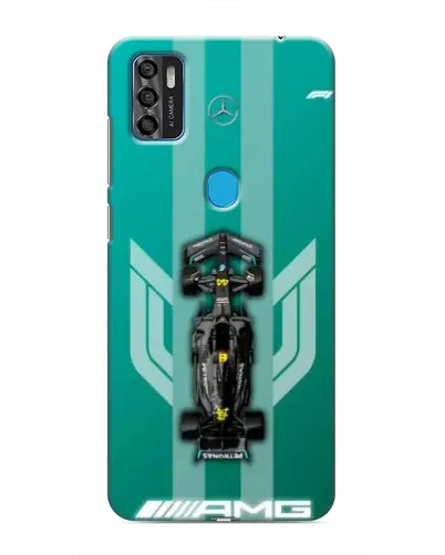 Чехол для ZTE Blade A7s 2020 с картинкой «Mercedes AMG Petronas»