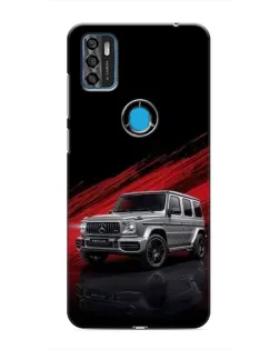 Чехол для ZTE Blade A7s 2020 с картинкой «Mercedes G-Class красный»