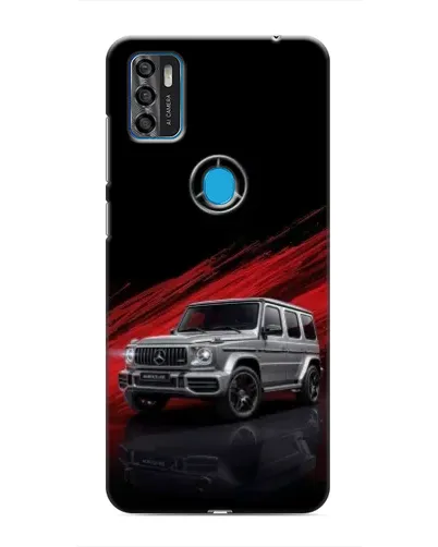 Чехол для ZTE Blade A7s 2020 с картинкой «Mercedes G-Class красный»