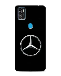 Чехол для ZTE Blade A7s 2020 с картинкой «Mercedes классический лого»