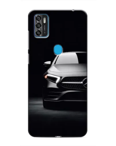 Чехол для ZTE Blade A7s 2020 с картинкой «Свет фар Mercedes»