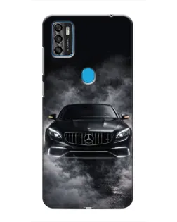 Чехол для ZTE Blade A7s 2020 с картинкой «Mercedes в дыму»