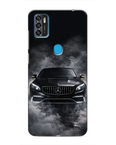 Чехол для ZTE Blade A7s 2020 с картинкой «Mercedes в дыму»