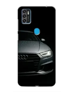 Чехол для ZTE Blade A7s 2020 с картинкой «Audi — детализация кузова»
