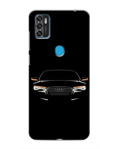 Чехол для ZTE Blade A7s 2020 с картинкой «Audi — ночной контур»