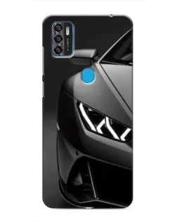 Чехол для ZTE Blade A7s 2020 с картинкой «Lamborghini фары детализация»