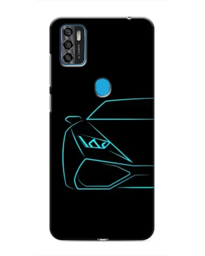 Чехол для ZTE Blade A7s 2020 с картинкой «Голубой силуэт Lamborghini» Чехол для ZTE Blade A7s 2020 с картинкой «Голубой силуэт Lamborghini»