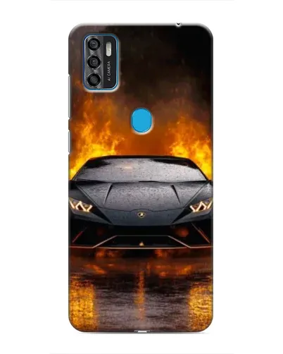 Чехол для ZTE Blade A7s 2020 с картинкой «Lamborghini в огне» Чехол для ZTE Blade A7s 2020 с картинкой «Lamborghini в огне»