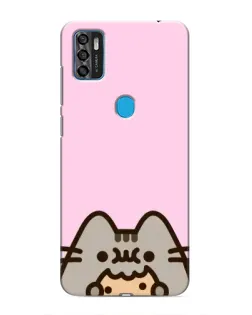 Чохол для ZTE Blade A7s 2020 з картинкою «Pusheen та печиво»