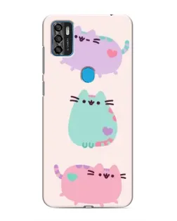Чехол для ZTE Blade A7s 2020 с картинкой «Pusheen трио» Чехол для ZTE Blade A7s 2020 с картинкой «Pusheen трио»