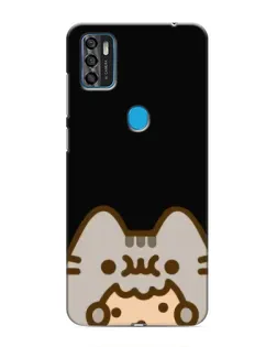 Чохол для ZTE Blade A7s 2020 з картинкою «Пушин на чорному»