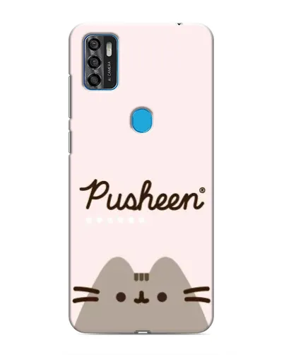 Чохол для ZTE Blade A7s 2020 з картинкою «Pusheen логотип»