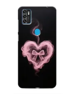 Чехол для ZTE Blade A7s 2020 с картинкой «Дымчатое сердце»