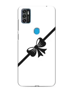 Чехол для ZTE Blade A7s 2020 с картинкой «Диагональный бант»