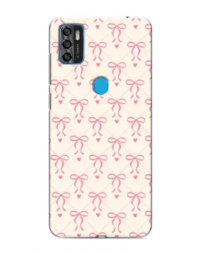 Чехол для ZTE Blade A7s 2020 с картинкой «Розовые бантики Coquette» Чехол для ZTE Blade A7s 2020 с картинкой «Розовые бантики Coquette»