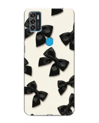 Чехол для ZTE Blade A7s 2020 с картинкой «Черные бантики» Чехол для ZTE Blade A7s 2020 с картинкой «Черные бантики»