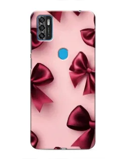 Чехол для ZTE Blade A7s 2020 с картинкой «Бордовый атлас»