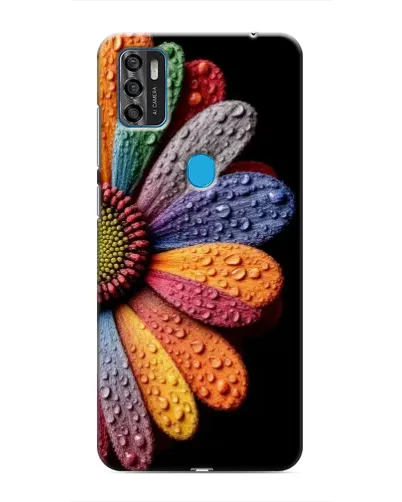 Чехол для ZTE Blade A7s 2020 с картинкой «Радужный цветок» Чехол для ZTE Blade A7s 2020 с картинкой «Радужный цветок»