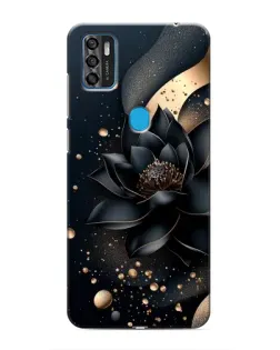 Чехол для ZTE Blade A7s 2020 с картинкой «Черный лотос»