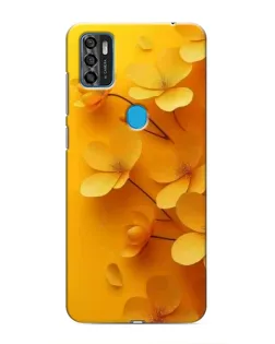 Чехол для ZTE Blade A7s 2020 с картинкой «Золотые лепестки»