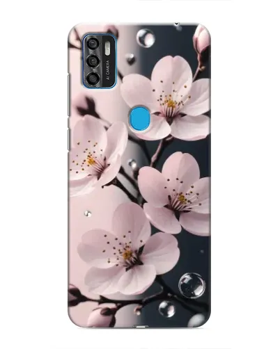 Чехол для ZTE Blade A7s 2020 с картинкой «Нежная сакура и капли» Чехол для ZTE Blade A7s 2020 с картинкой «Нежная сакура и капли»