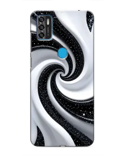 Чехол для ZTE Blade A7s 2020 с картинкой «Черно-белая спираль» Чехол для ZTE Blade A7s 2020 с картинкой «Черно-белая спираль»