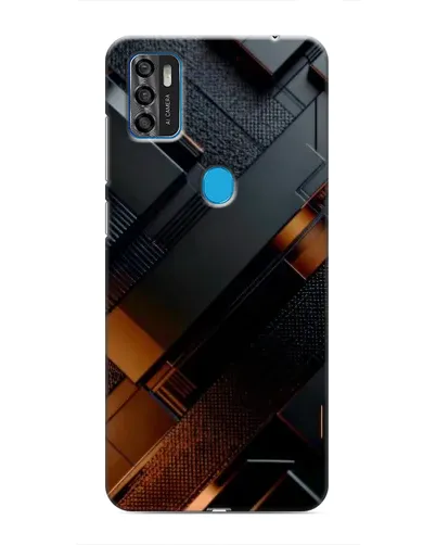 Чехол для ZTE Blade A7s 2020 с картинкой «Черные геометрические блоки» Чехол для ZTE Blade A7s 2020 с картинкой «Черные геометрические блоки»