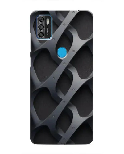 Чехол для ZTE Blade A7s 2020 с картинкой «Объемное серое плетение» Чехол для ZTE Blade A7s 2020 с картинкой «Объемное серое плетение»