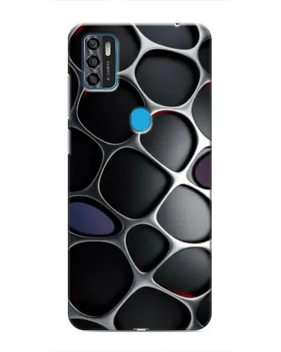 Чехол для ZTE Blade A7s 2020 с картинкой «Объемная темная решетка» Чехол для ZTE Blade A7s 2020 с картинкой «Объемная темная решетка»