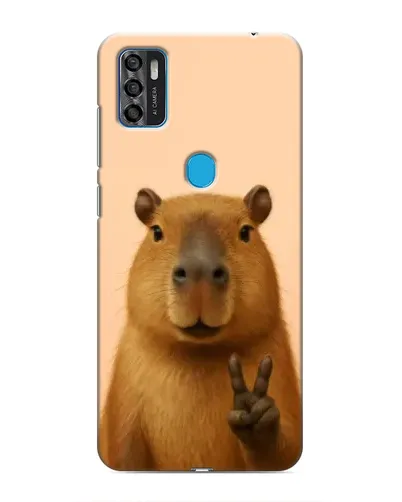 Чохол для ZTE Blade A7s 2020 з картинкою «Капібара вікторія»
