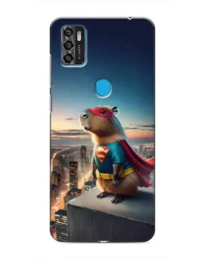 Чохол для ZTE Blade A7s 2020 з картинкою «Капі-мен супергерой»